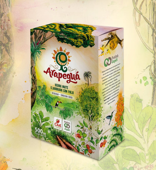 Yerba Mate Molida Arapeguá – Biodinámica con Sello CAA