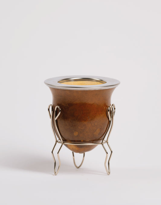 Mate de calabaza Vegano con Inoxidable