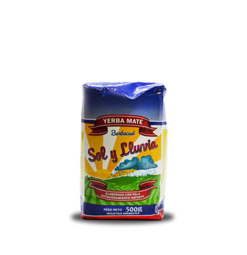 Yerba Mate Sol y Lluvia – Barbacuá artesanal, sabor ahumado y duradero