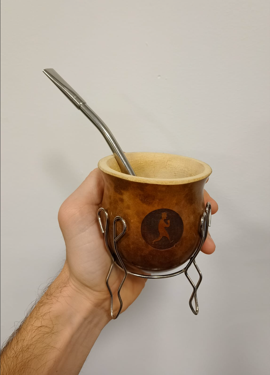Combo #3 - Mate vegano + bombilla inoxidable