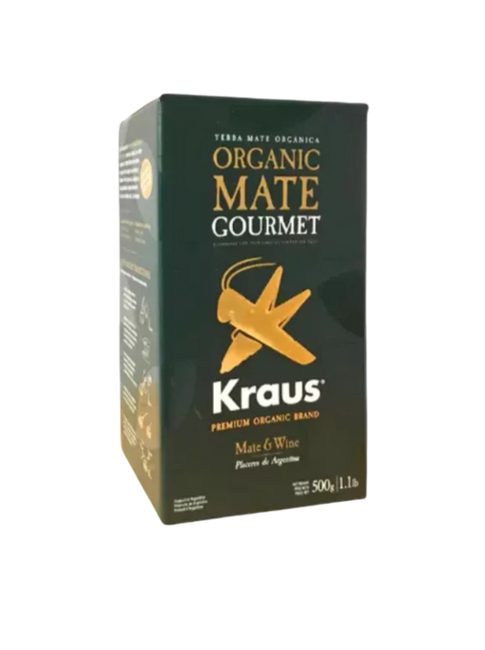 Yerba Mate Kraus Gourmet – Orgánica, libre de humo y sabor equilibrado