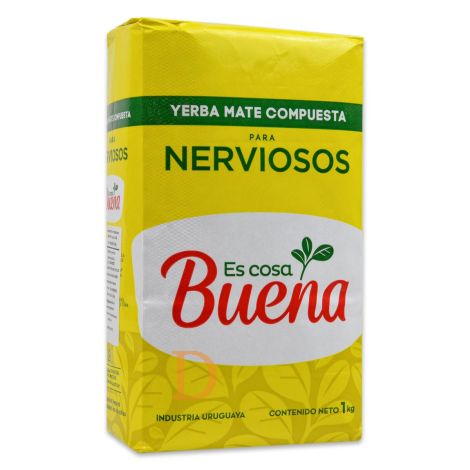 Yerba Mate Para Nerviosos COSA BUENA 1 Kg
