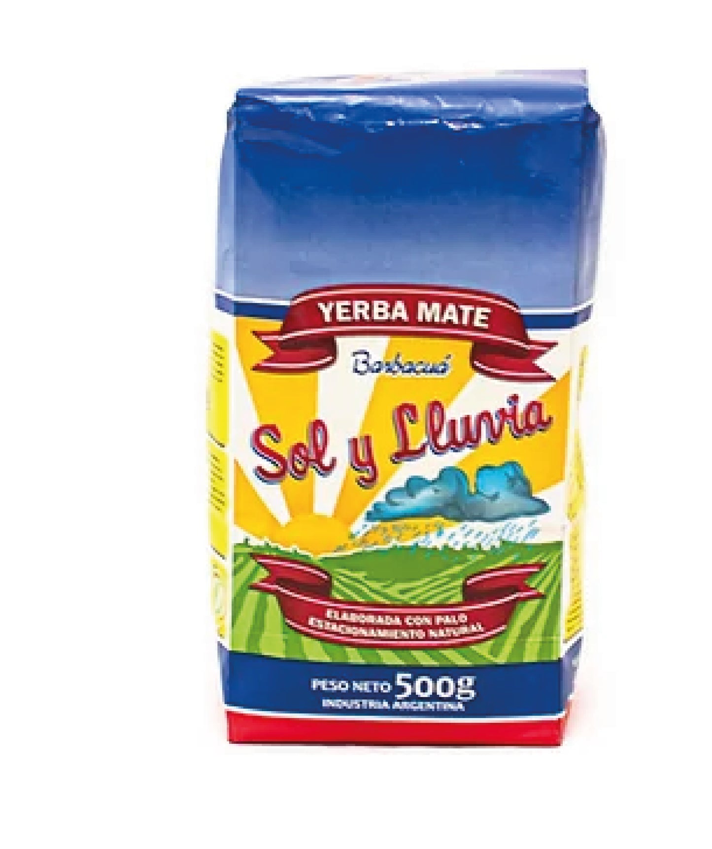 Yerba Mate Sol y Lluvia – Barbacuá artesanal, sabor ahumado y duradero