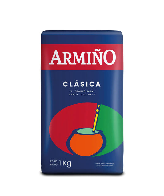 Paquete de Yerba Mate Armiño 1 kg - Yerba uruguaya sin palo para comprar en España