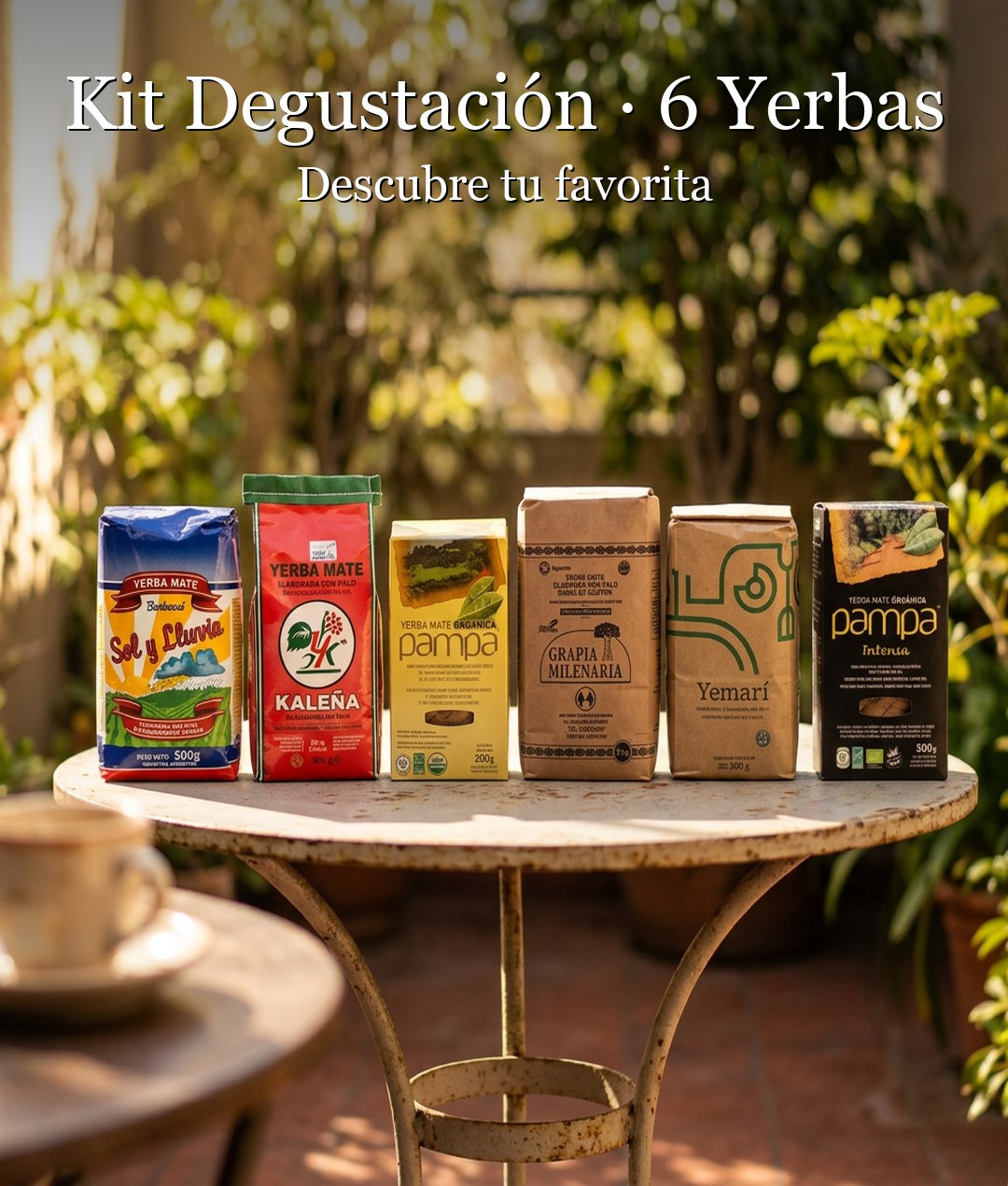Kit Degustación 6 Yerbas Mate