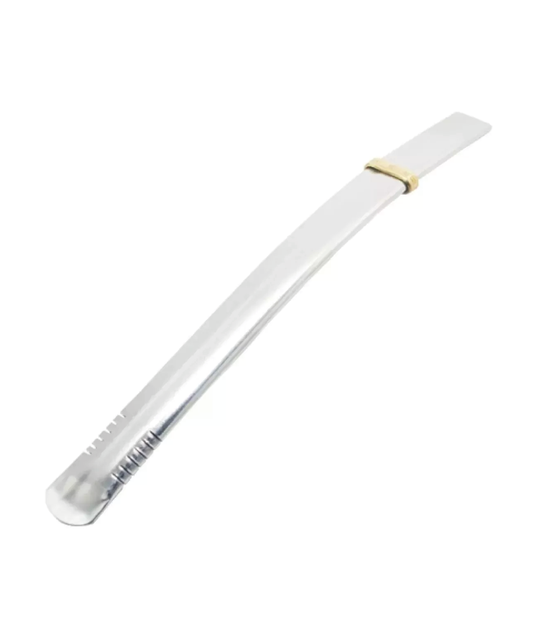 Bombilla chata de acero inoxidable Tabaré para mate, ultra resistente 16cm.