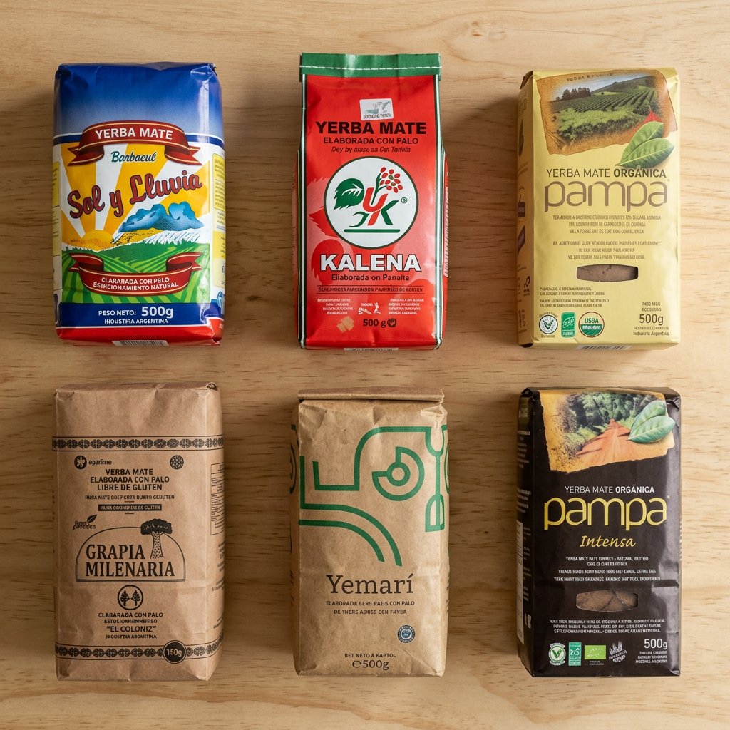 Kit Degustación 6 Yerbas Mate