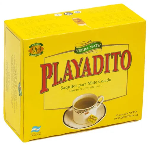 Caja de mate cocido en saquitos para infusión tradicional en España - Jardín del Mate