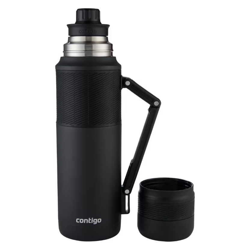 Termo Contigo 1200ml de acero inoxidable para cebar mate en España - Vista frontal