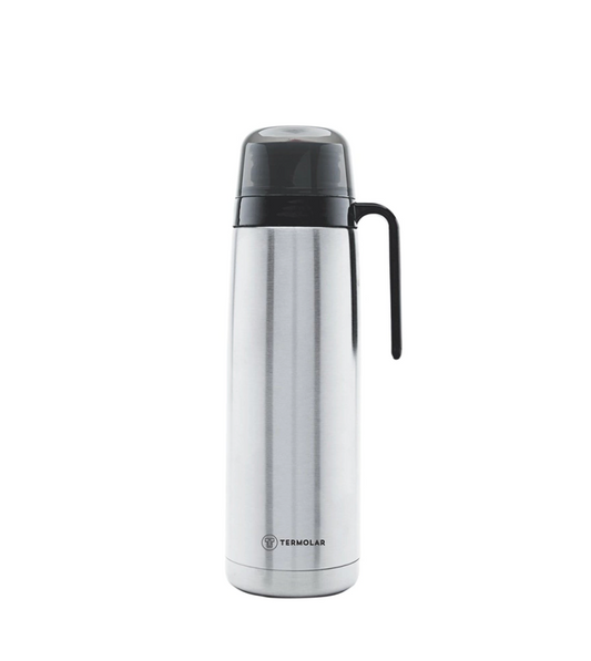 Termo Termolar R-Evolution 1L de acero inoxidable con pico cebador para mate - Jardín del Mate España