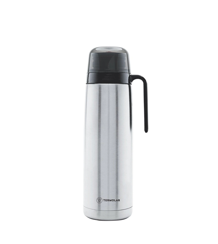 Termo Termolar R-Evolution 1L de acero inoxidable con pico cebador para mate - Jardín del Mate España