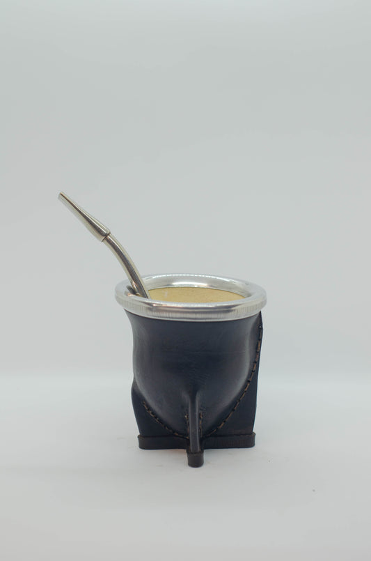 Mate Camionero de Aluminio Negro
