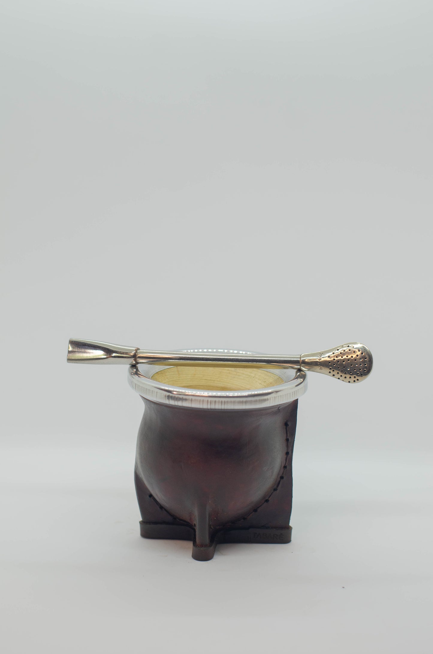 Mate Camionero de Aluminio Marrón