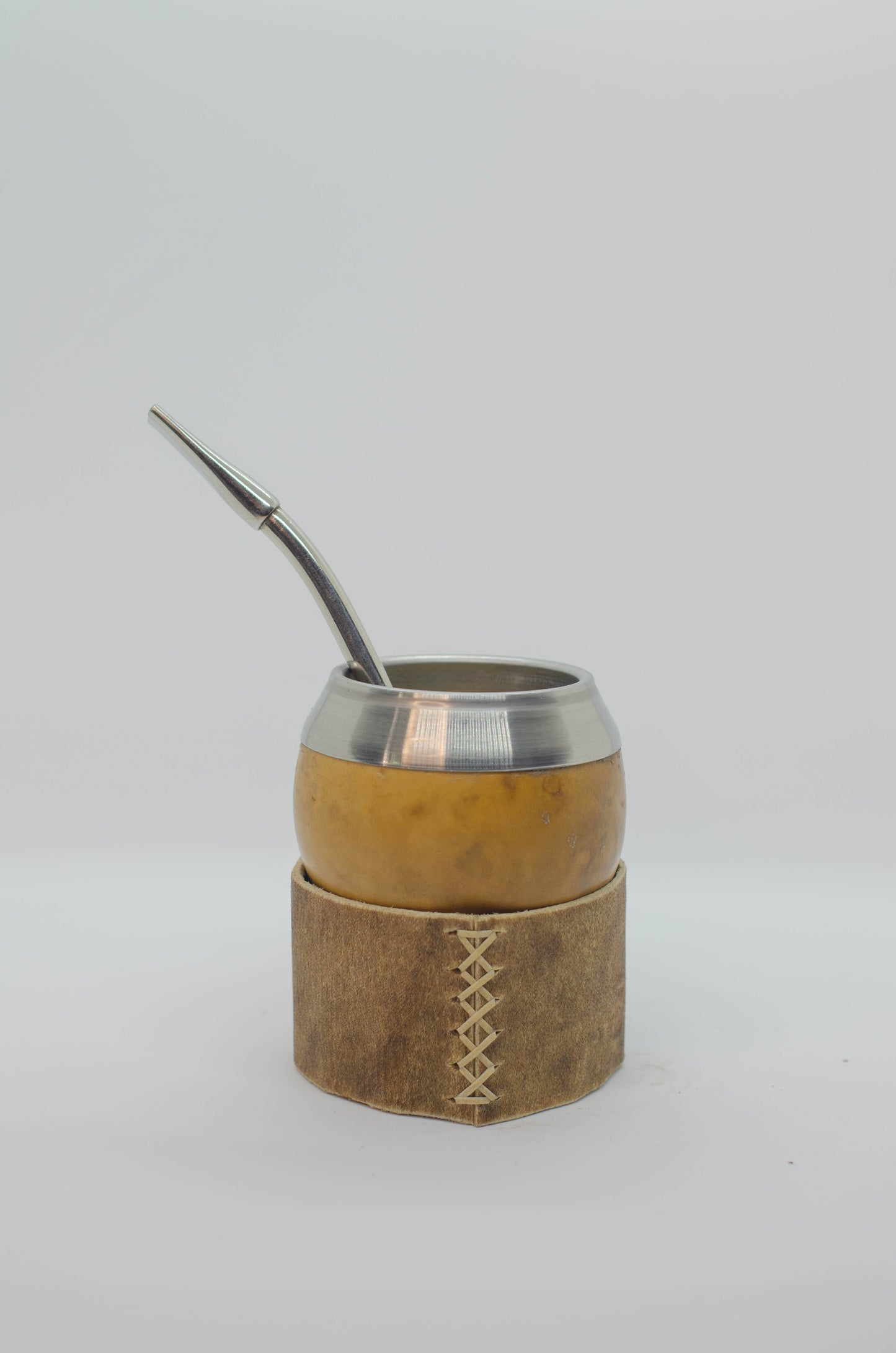 Mate de calabaza con Inoxidable