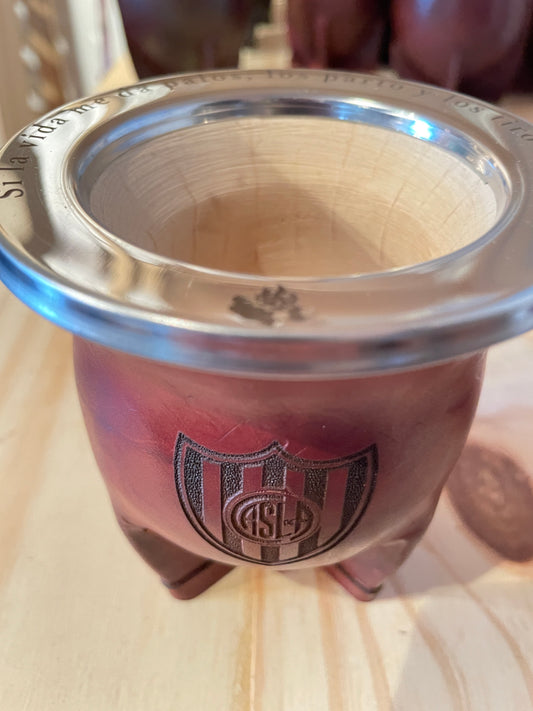 Grabado láser personalizado en mate de madera realizado en Barcelona España