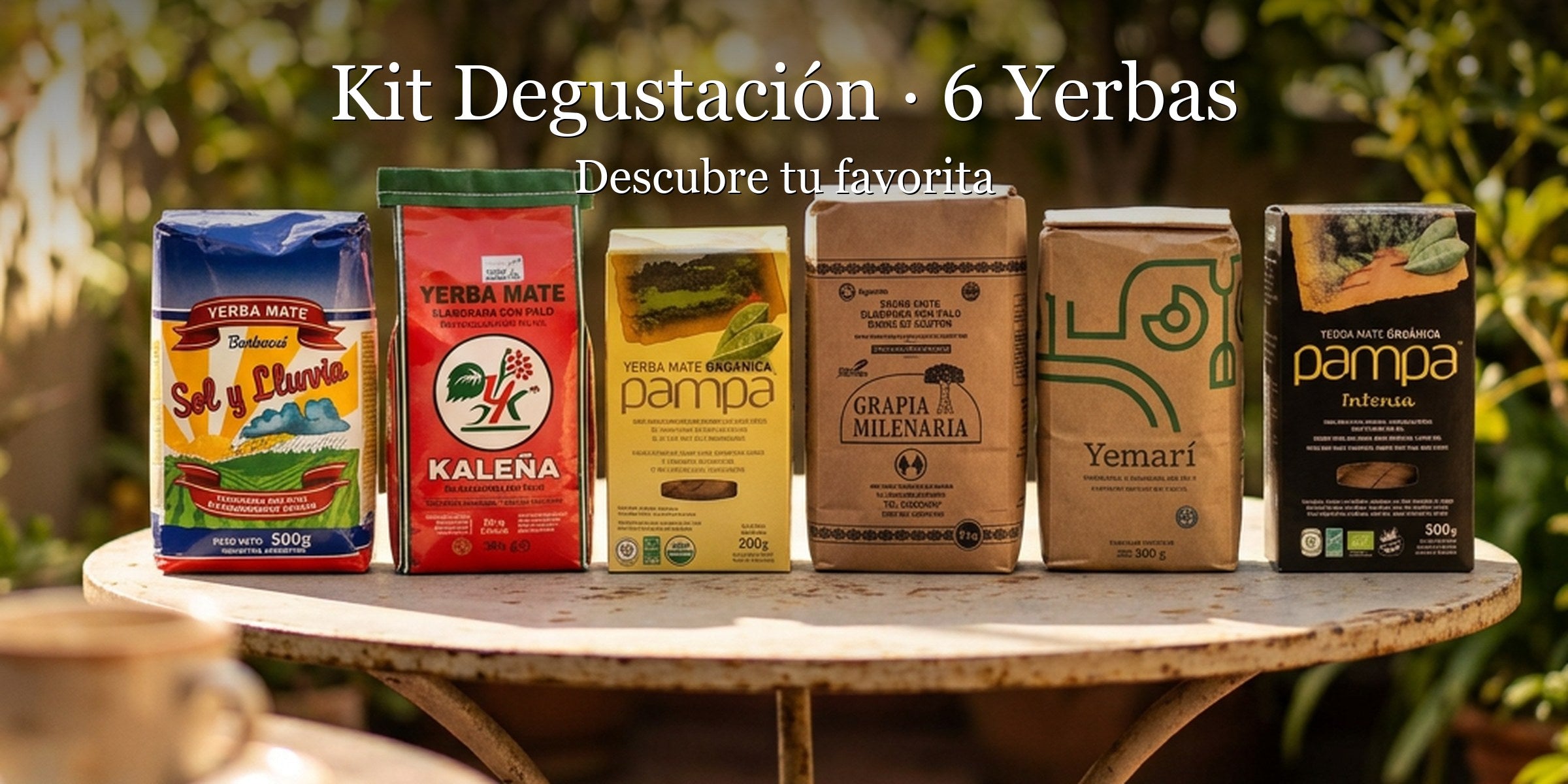 Kit Degustación 6 Yerbas